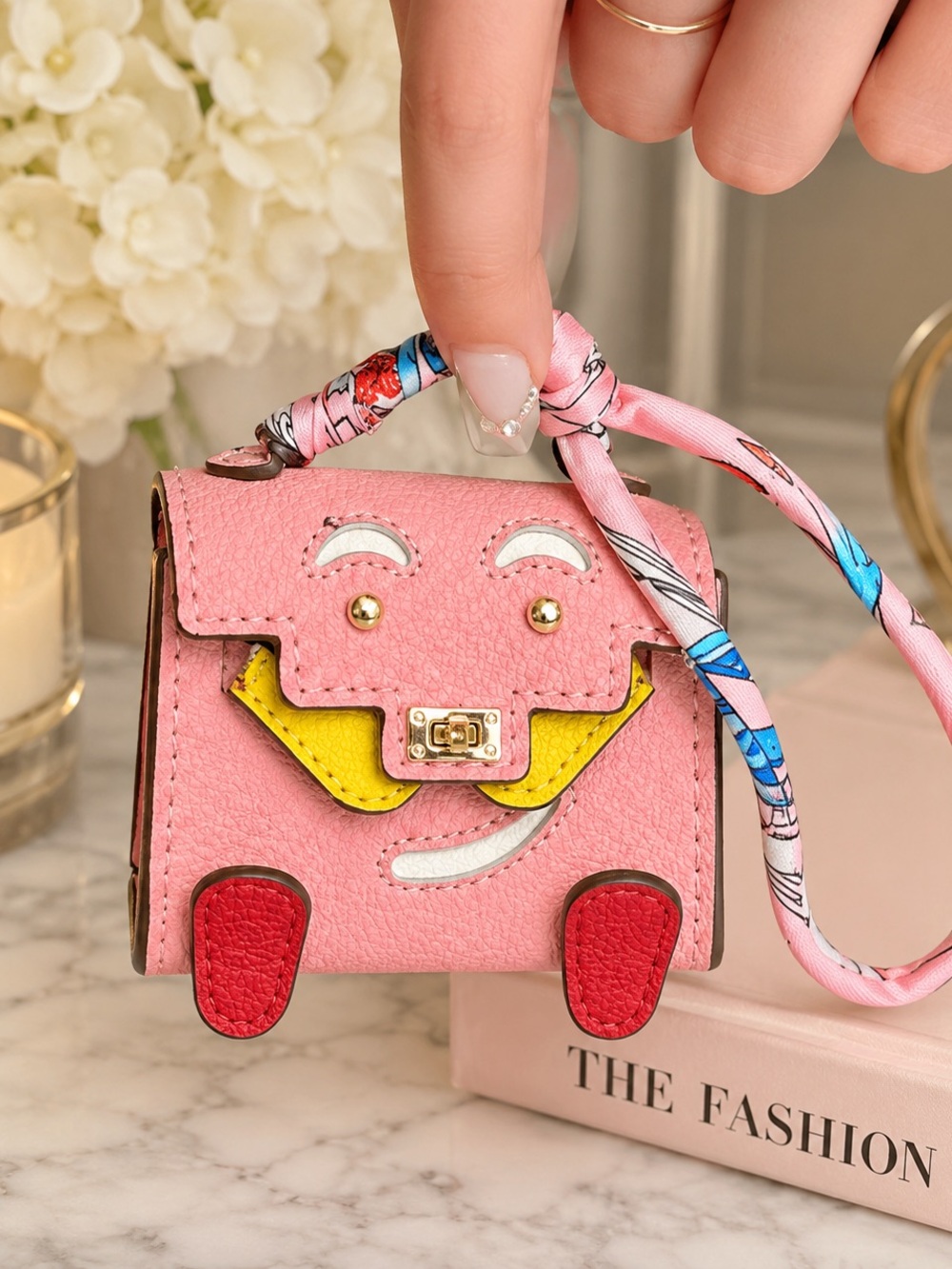 🌸 Whimsical AirPods Holder / Luxury Bag Charm 🌸